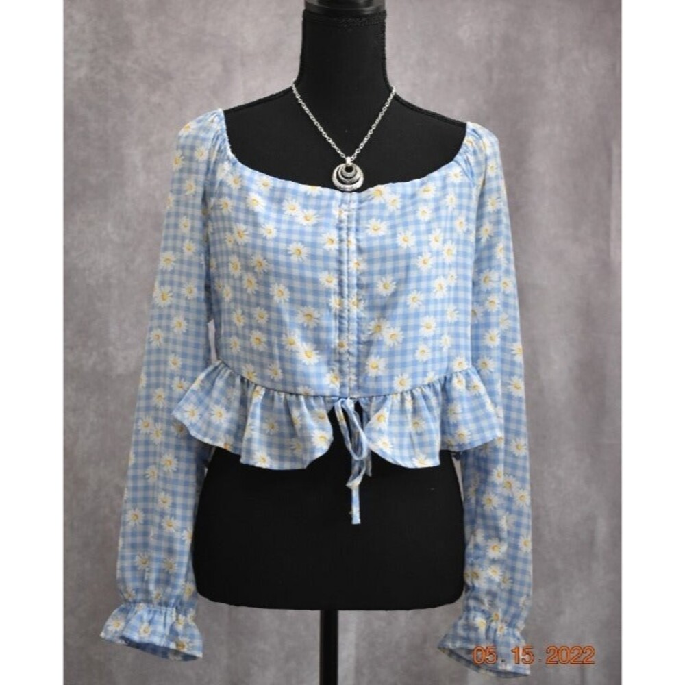 Crave Fame Peri Combo Blouse
